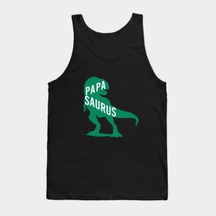 Papa saurus Tank Top